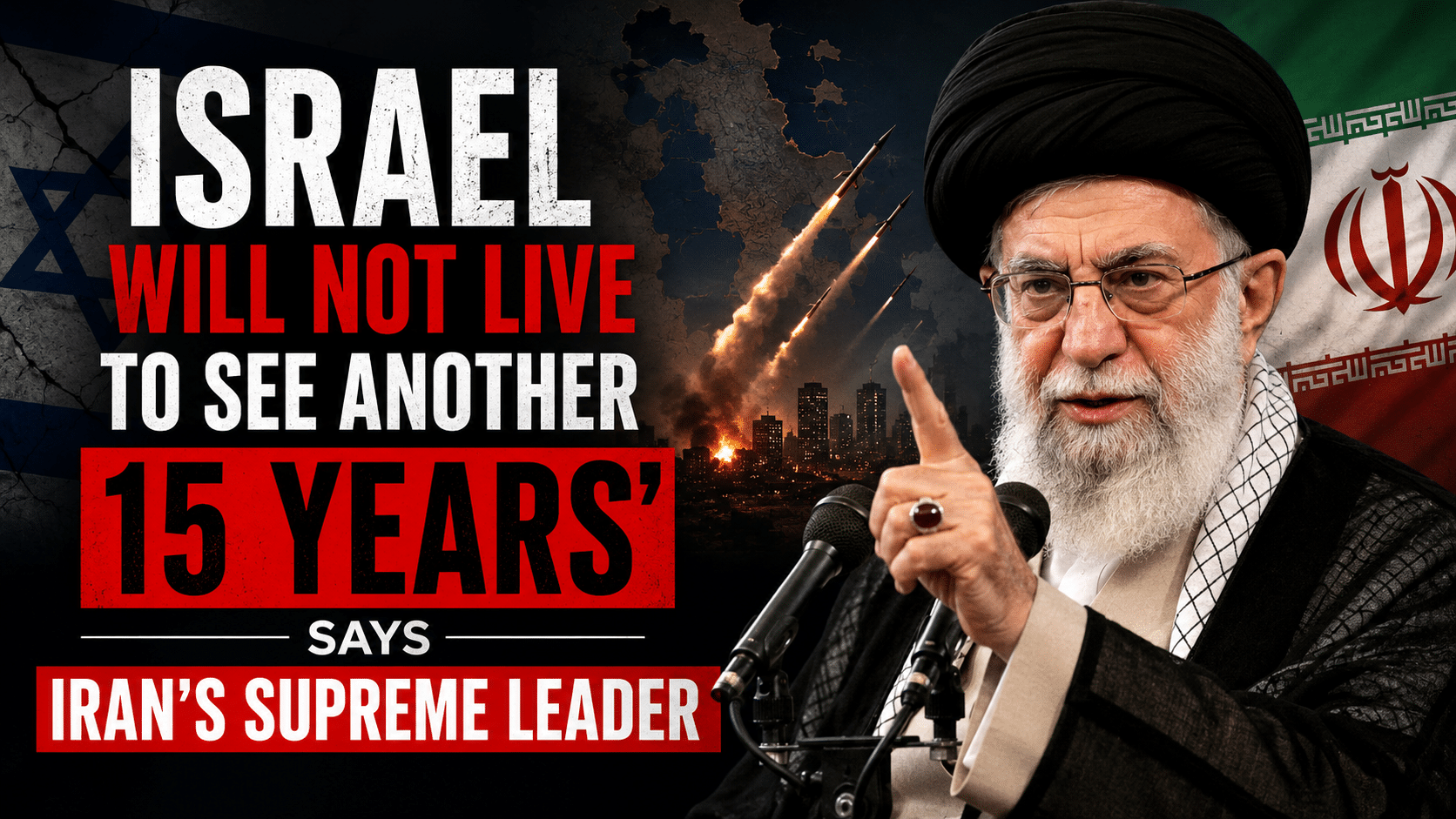 Iran’s new Supreme leader warns ‘Israel will not live to see another 15 years’