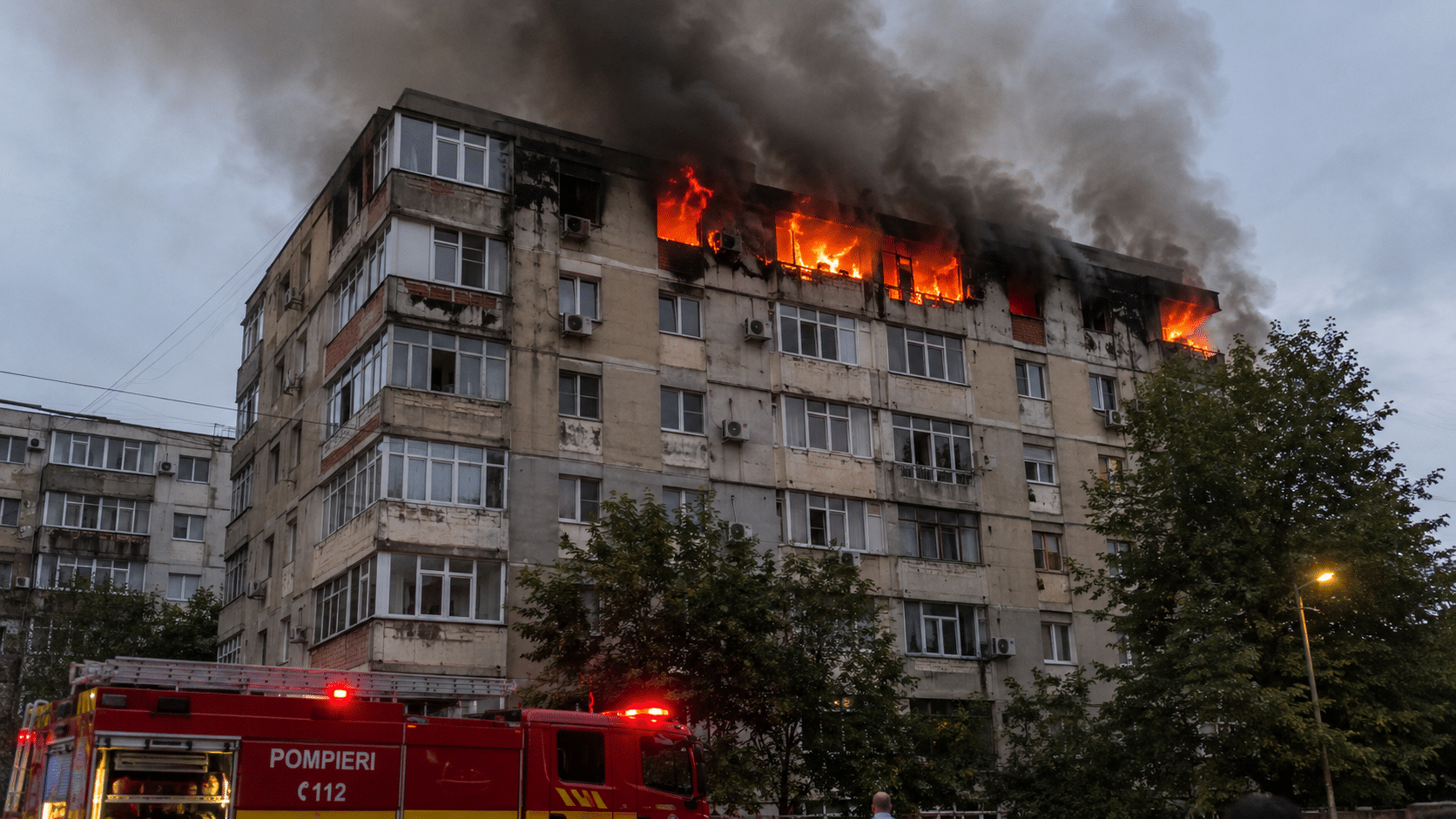 Russian drone strikes Nato member with Romanian apartment building coming under attack