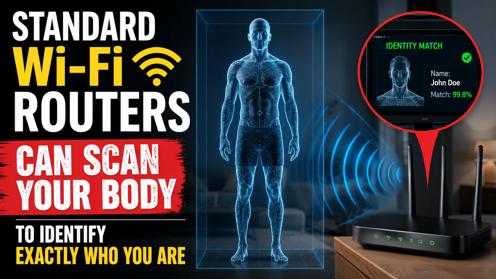 “Your Own Wi-Fi Router is Secretly Scanning Your Body and Identifying Exactly Who You Are