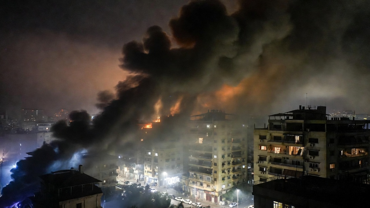 Israel Bombs Beirut following attack from Iran