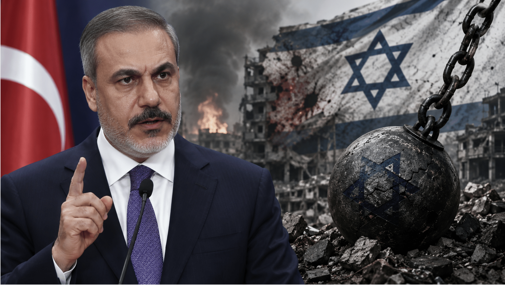Turkish FM Fidan calls Israel a ‘burden’ on humanity, urges sanctions