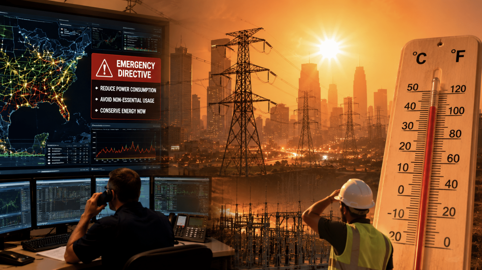 Major Grid Operator Issues Emergency Directives to Avert Major Power Shortages Amid Intense Heat Wave