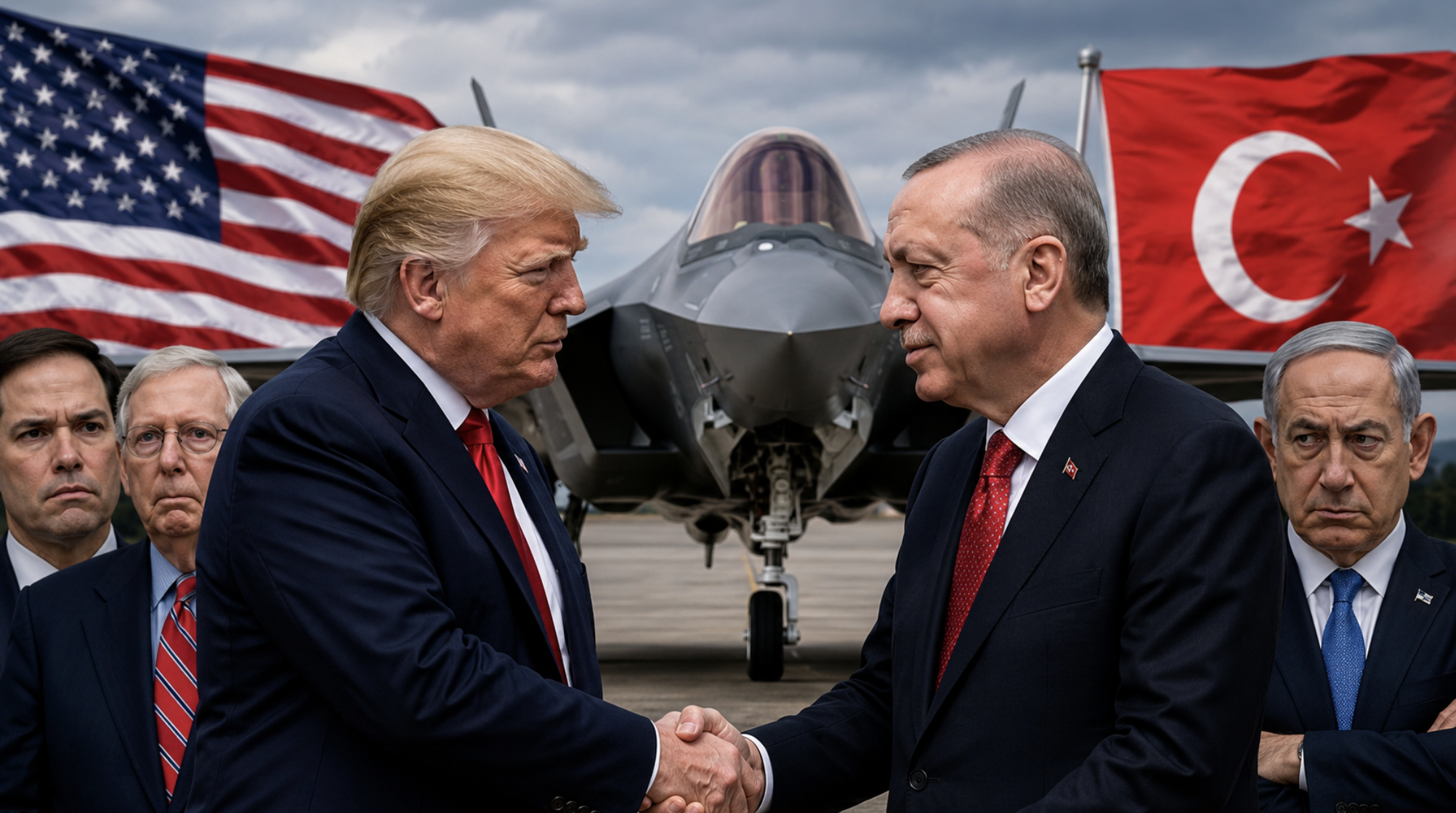 Trump lifts defense sanctions on Turkey, clearing way to give Erdogan F-35s despite opposition from GOP, and Israel