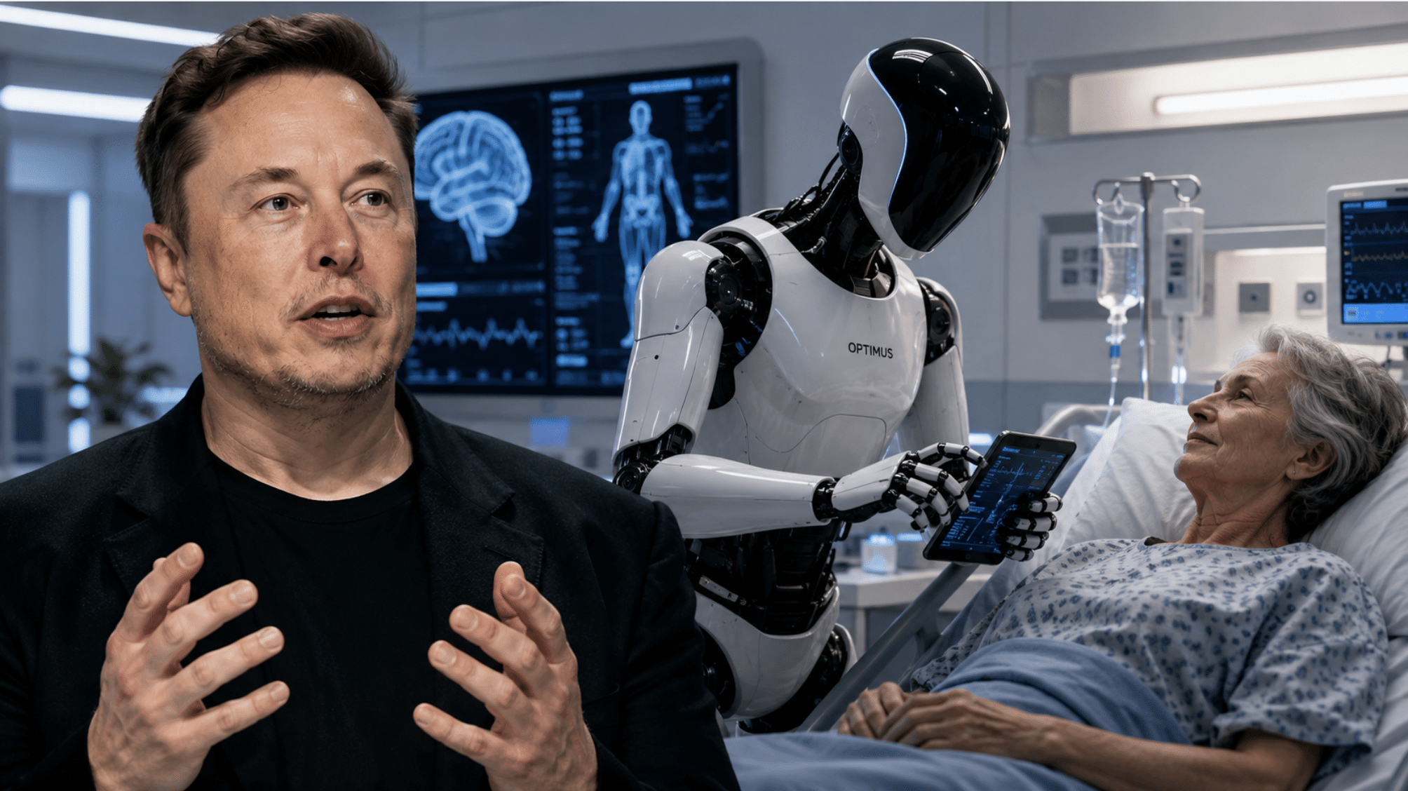 Elon Musk claims Optimus and AI will enable ‘Excellent’ Healthcare