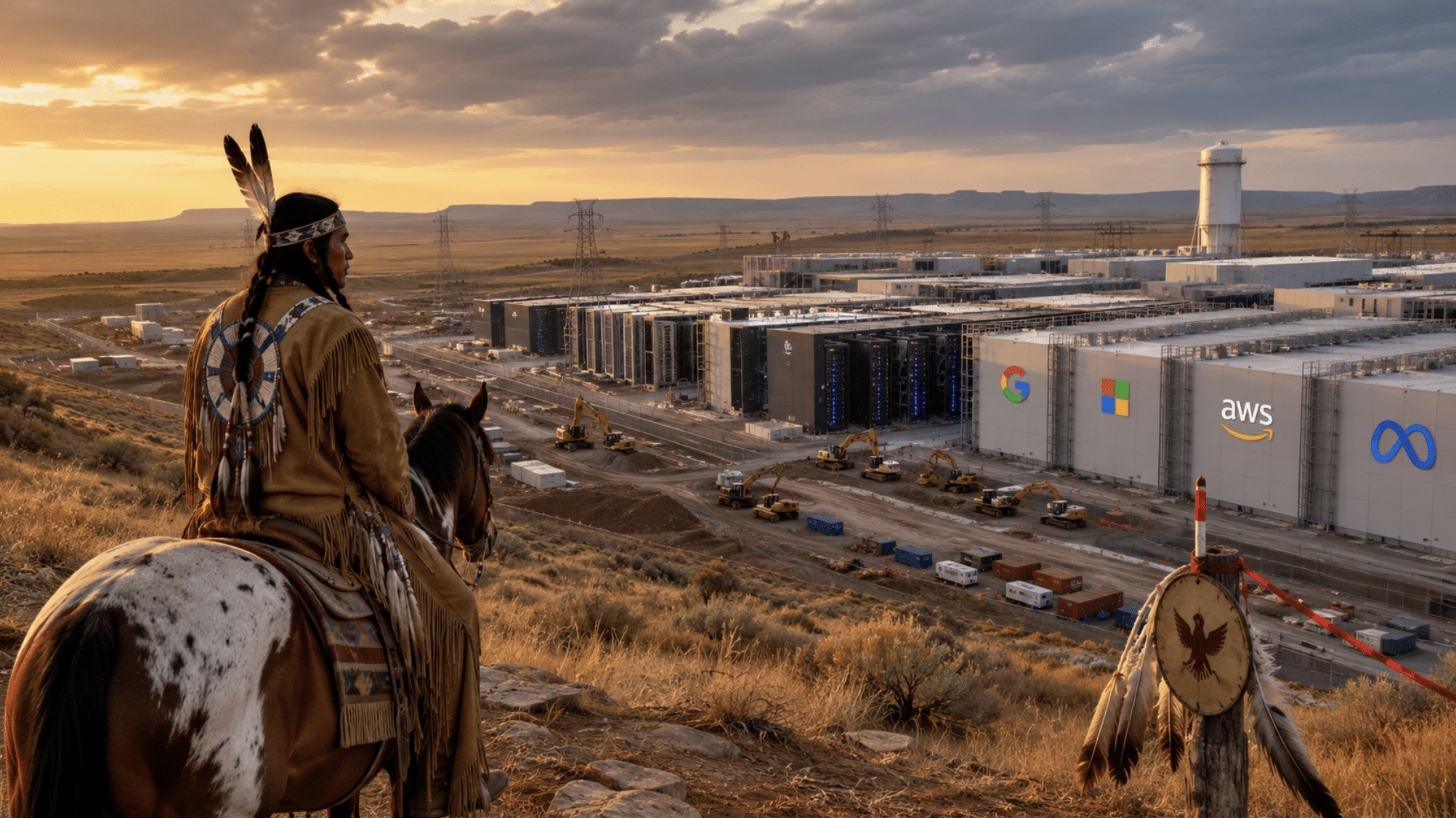 Big Tech Now Targeting Native American Land for Massive Data Center