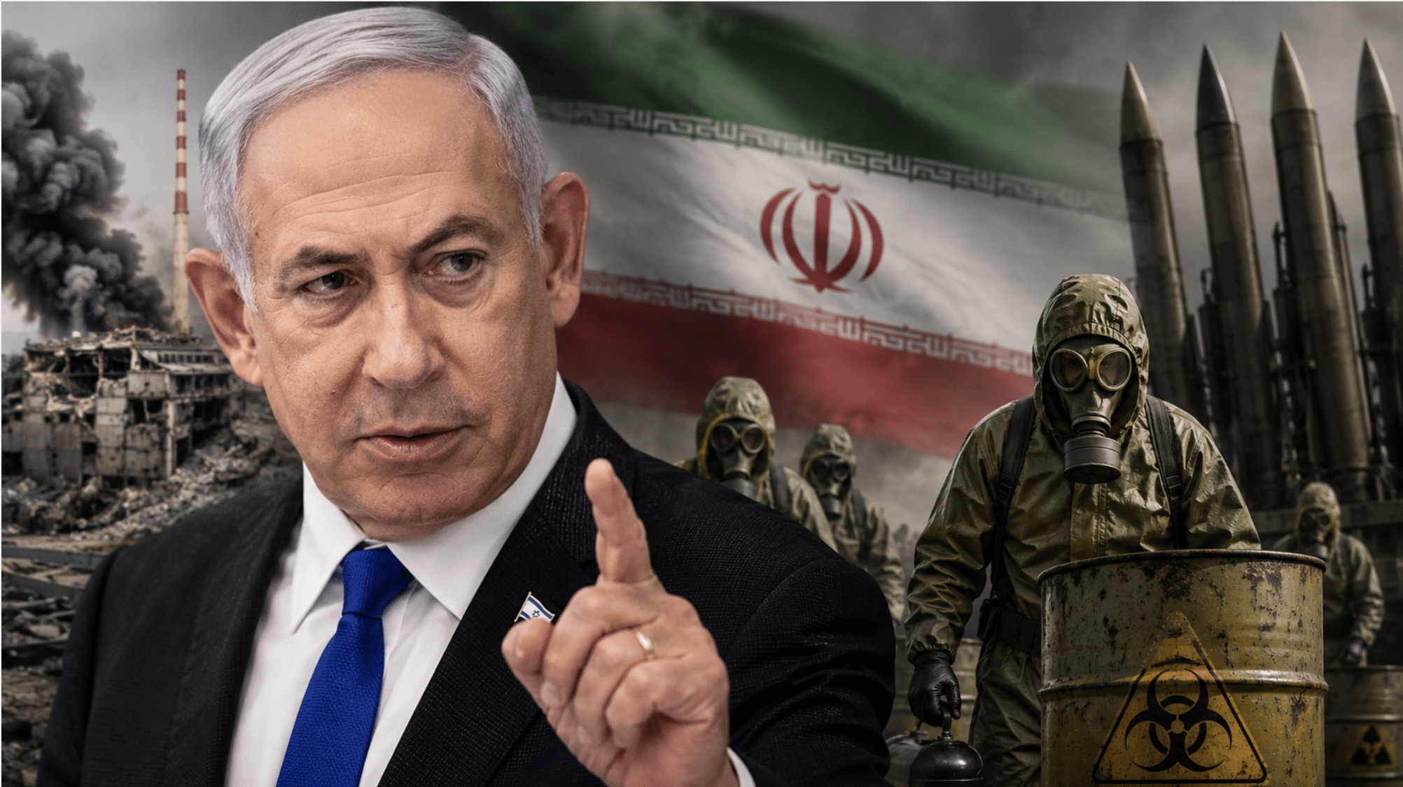 Netanyahu is now saying that Iran ‘definitely’ has chemical weapons despite nuclear setbacks