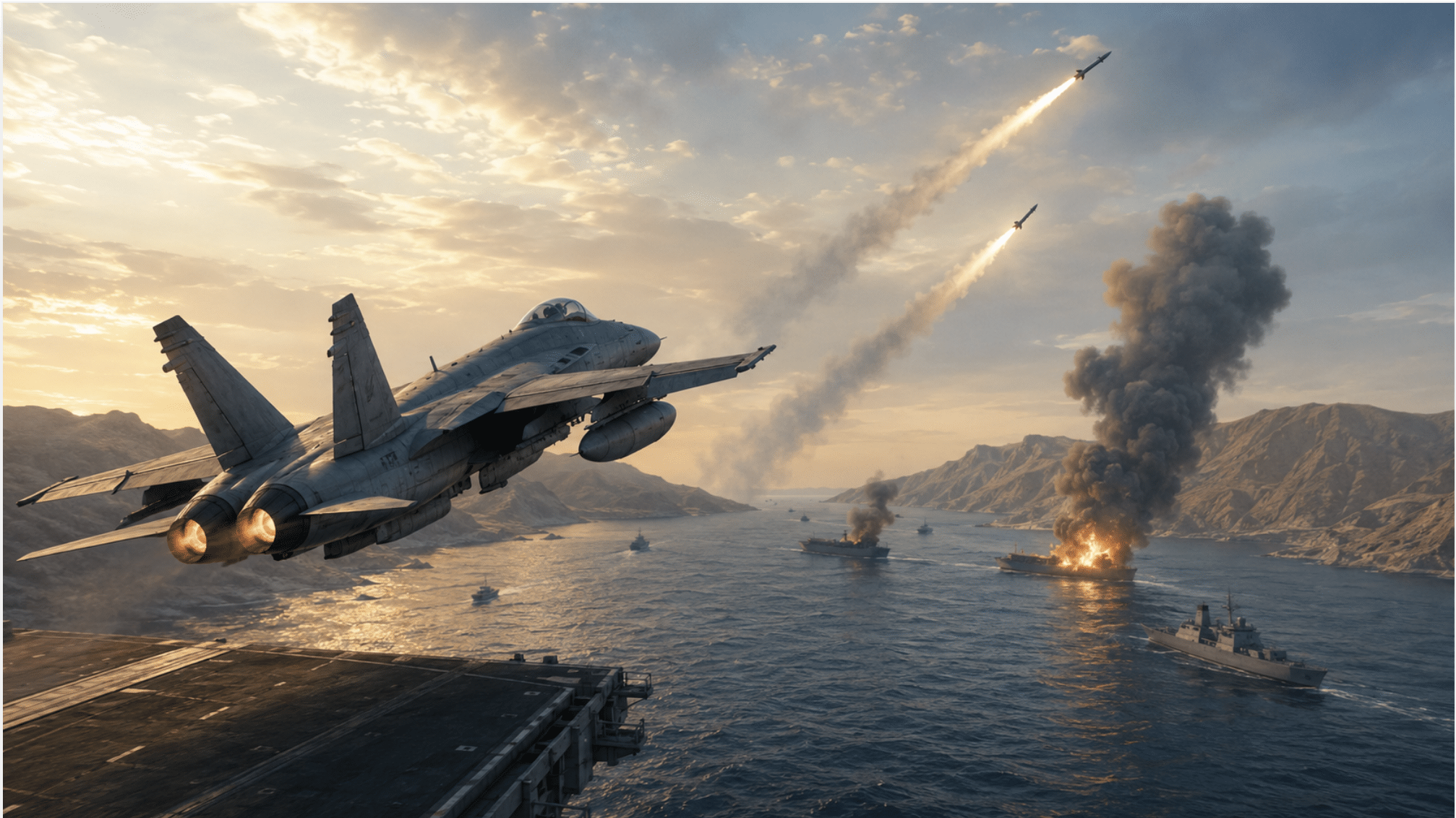 US launches new strikes against Iran targeting threats to ships in the Strait of Hormuz