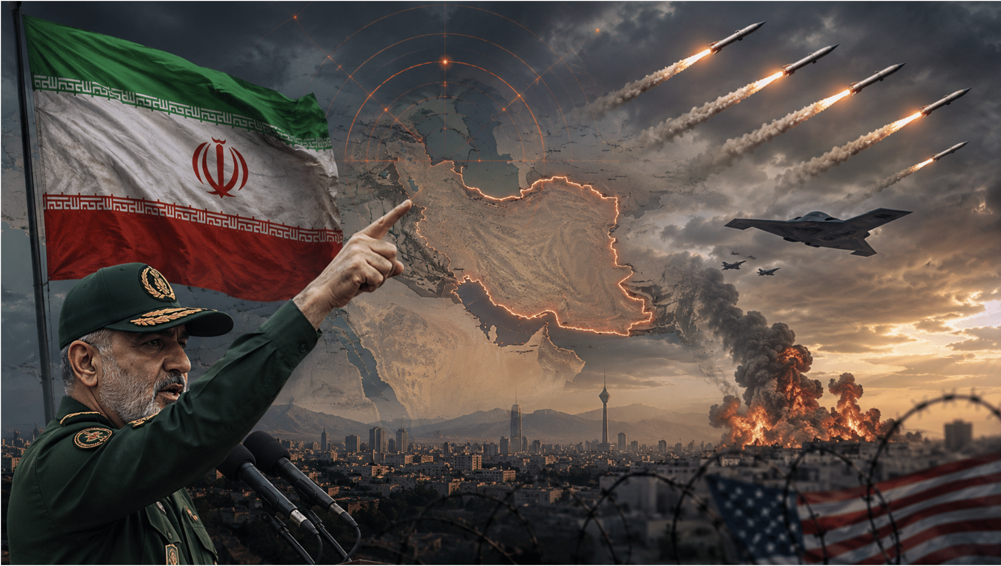 Iran Threatens ‘Full-Scale Offensive, Warns That No Political Border Will Be Safe’ if U.S. Airstrikes Continue