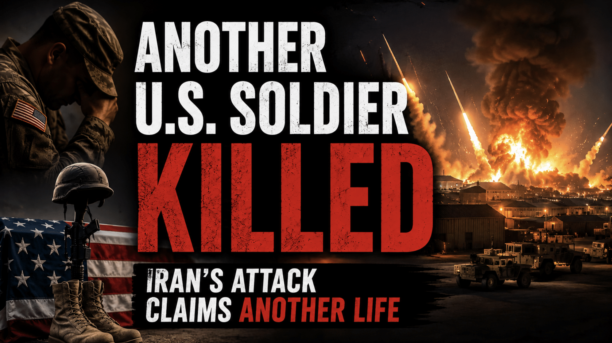 Another US service member has died following massive Iranian missile attack