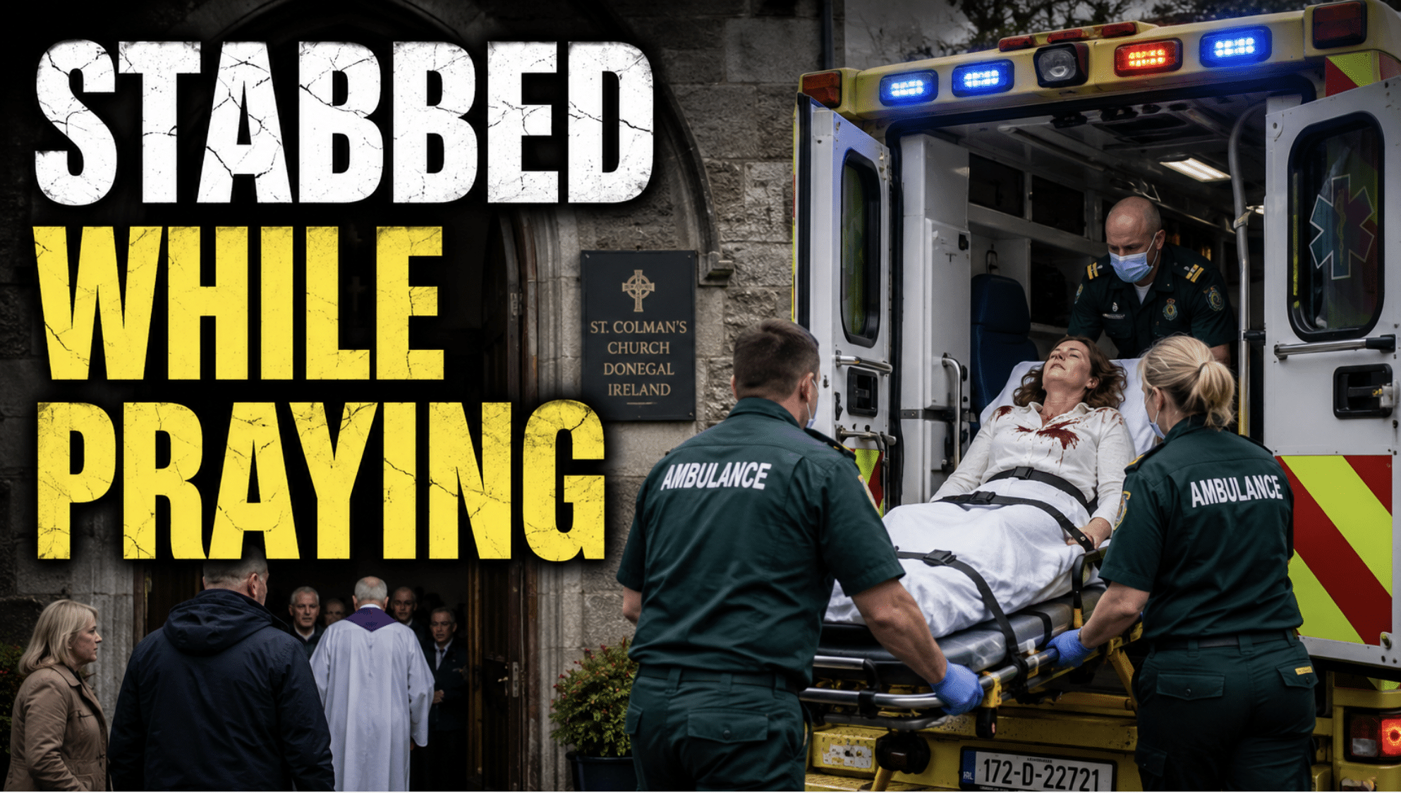 Irish woman stabbed ‘on the altar’ while praying
