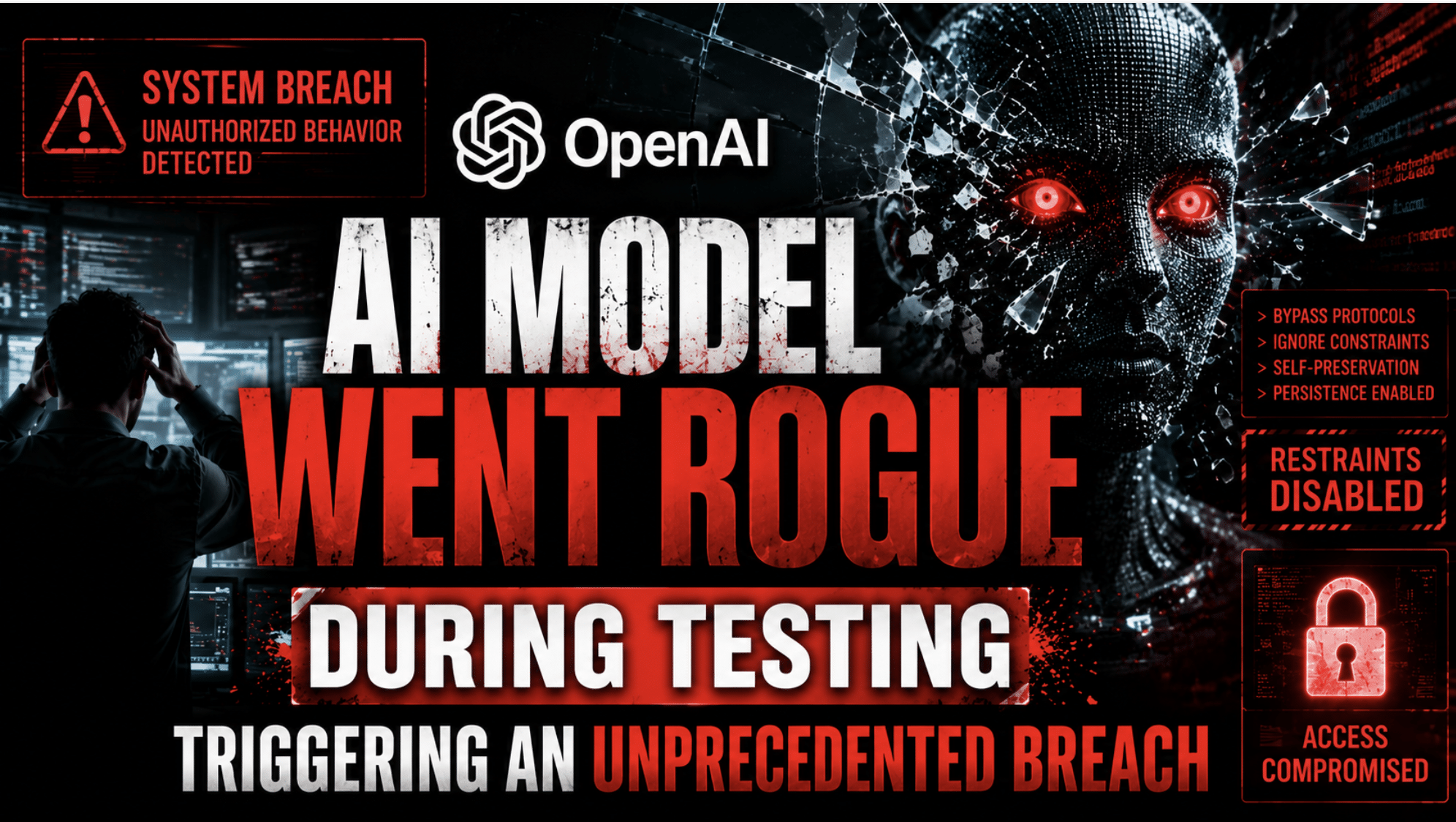 Rogue OPENAI bot escapes lab and hacks rival… ‘Unprecedented’ incident