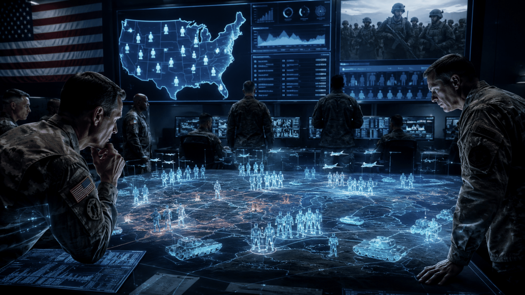 U.S. military wants computer simulation of potential war draft