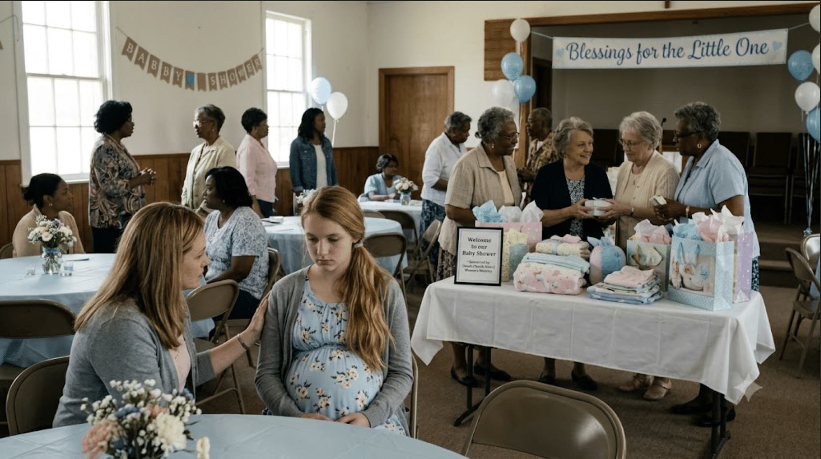 14-year-old girl was impregnated by Pastor’s son and her Mississippi Church threw a baby shower