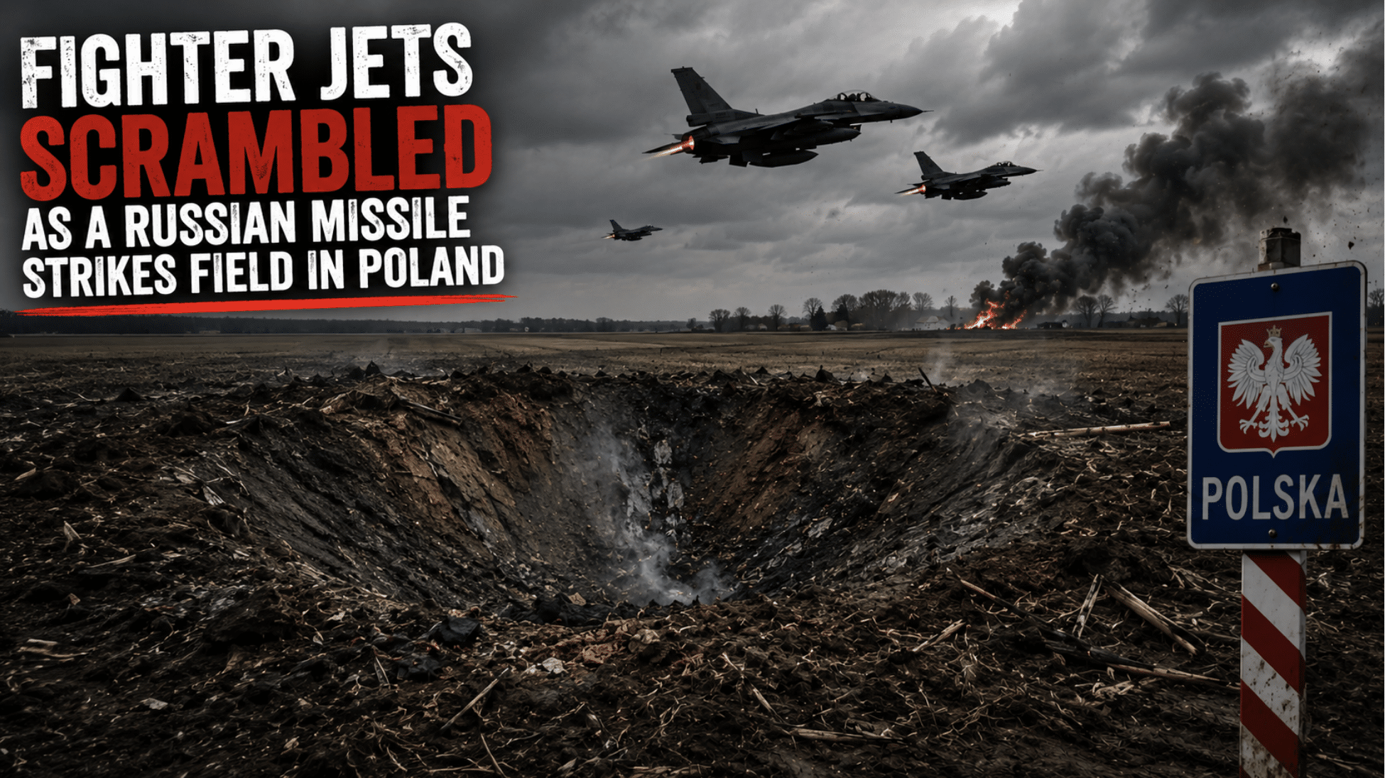 Fears of all-out war as Russian missile explodes in Poland