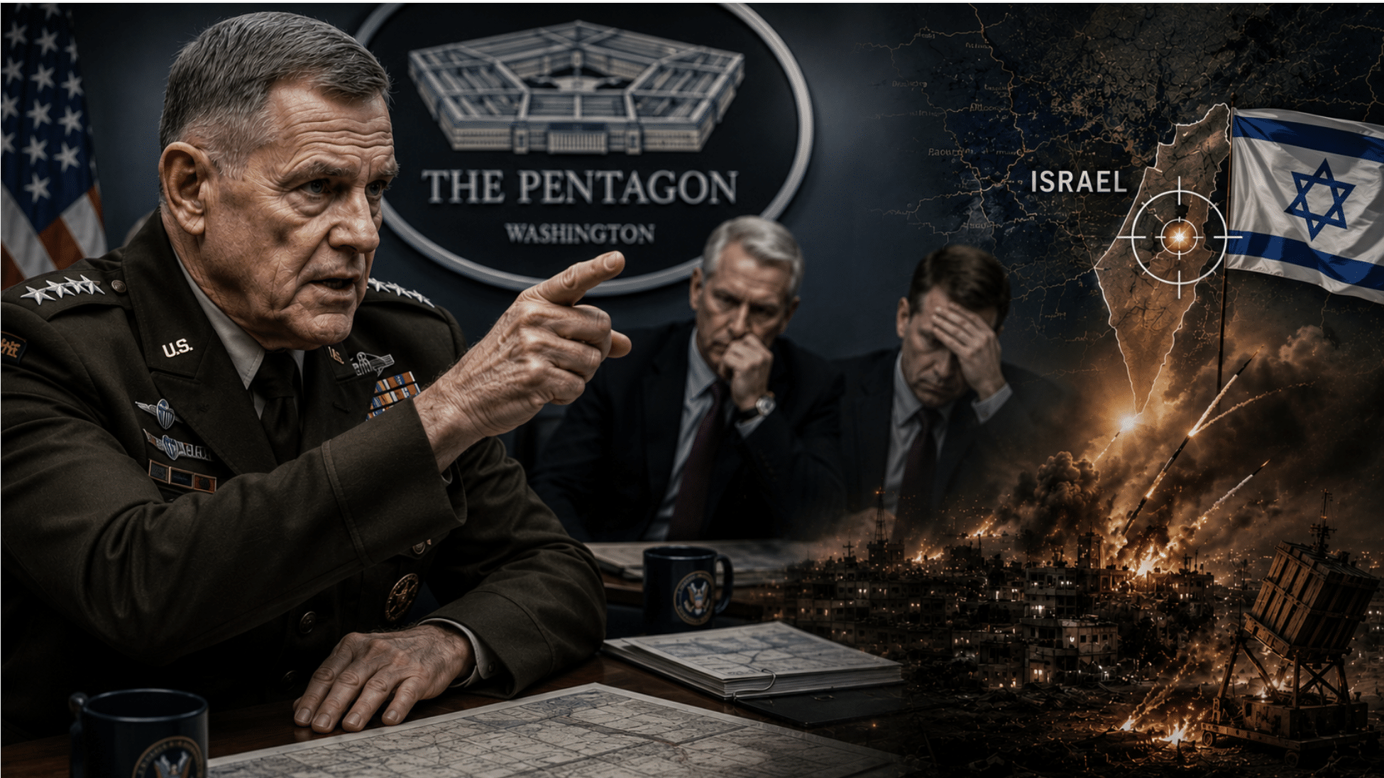 Top General warns Pentagon he lacks forces to protect Israel