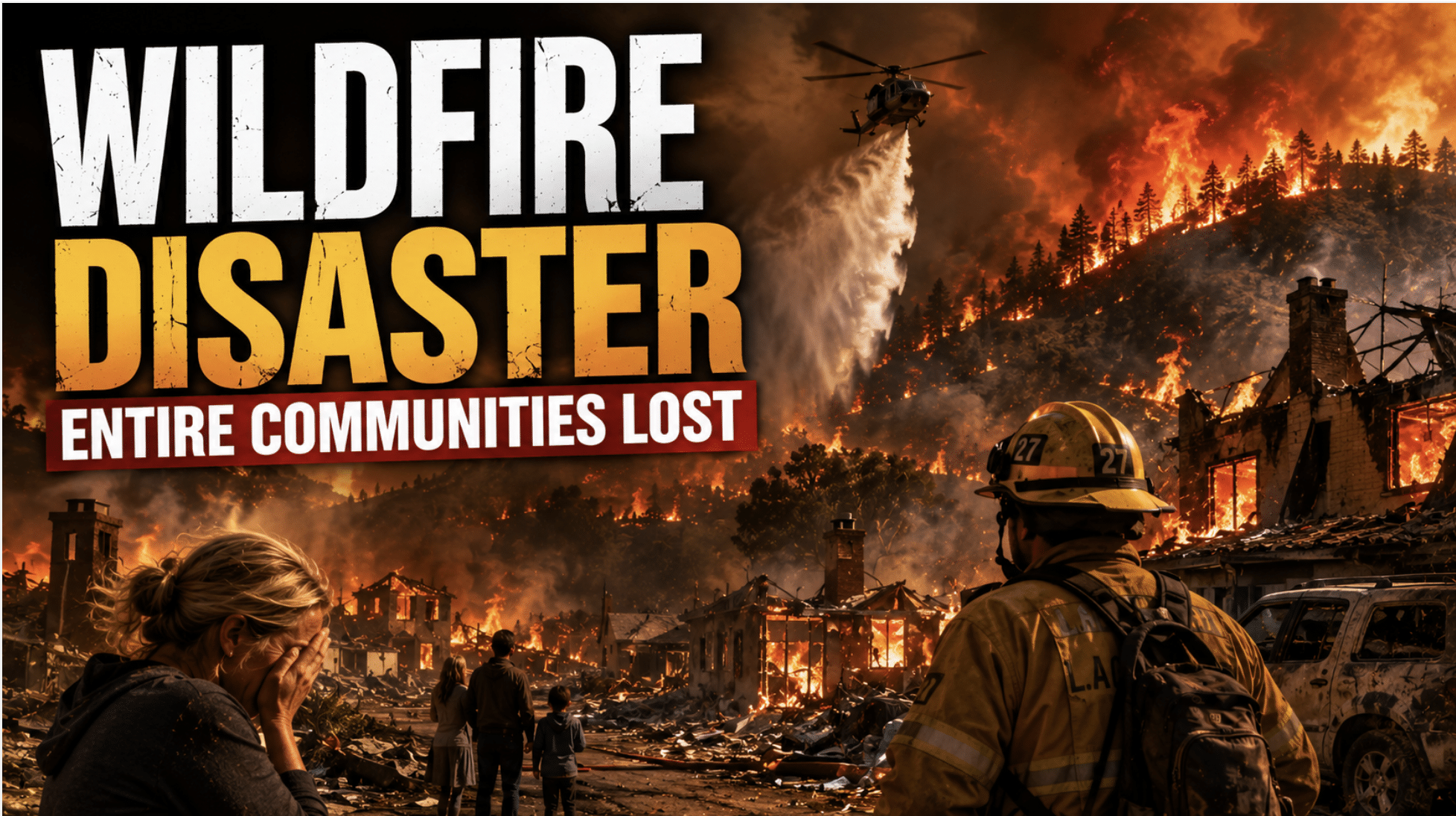 Hundreds Of Homes Have Burned Down As Massive Wildfires Rage All Over The Western U.S.