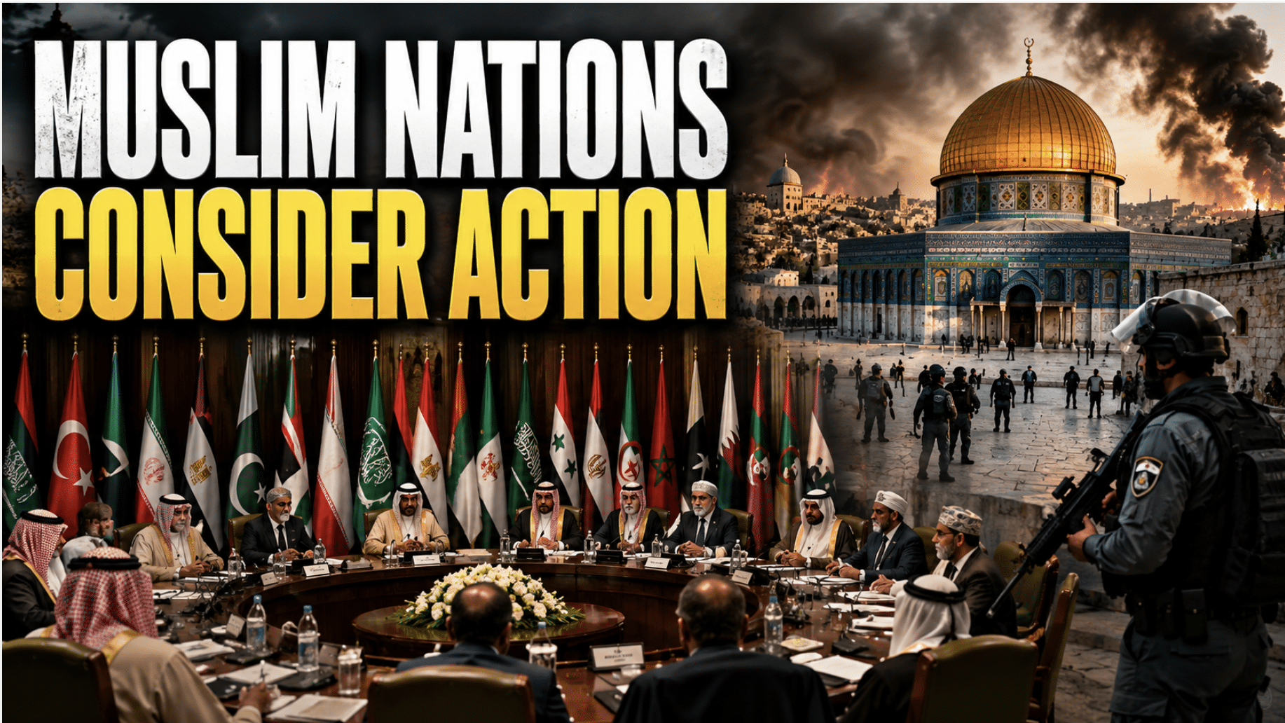 Nearly 20 Muslim nations weigh joint action over Israeli violations at Al-Aqsa