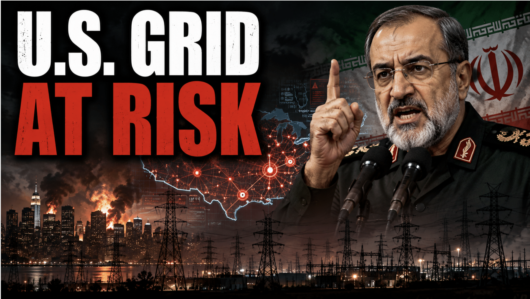 ran lawmaker threatens US power grid if Iran is attacked