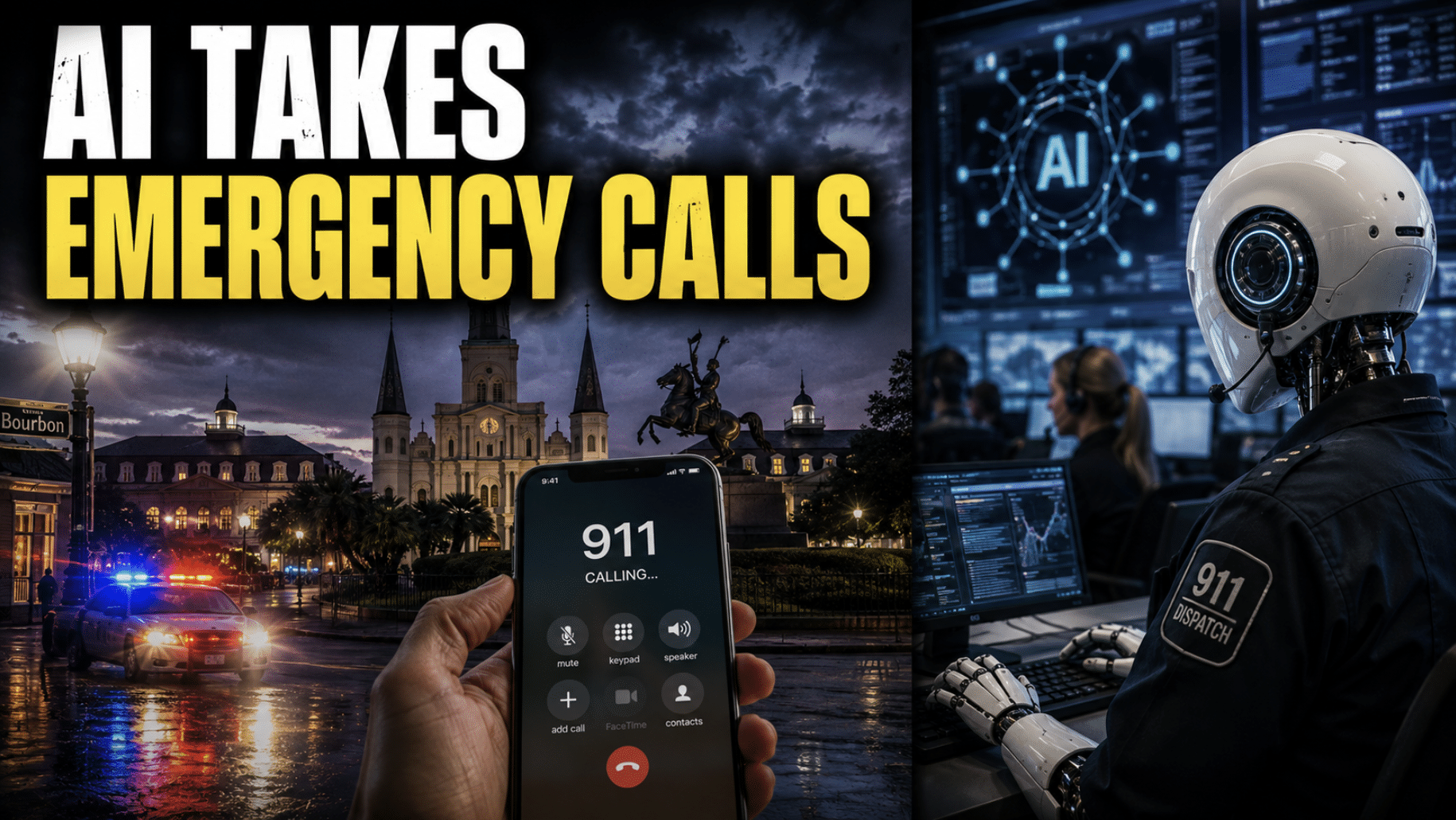 New Orleans will now use AI to answer 911 calls instead of a human