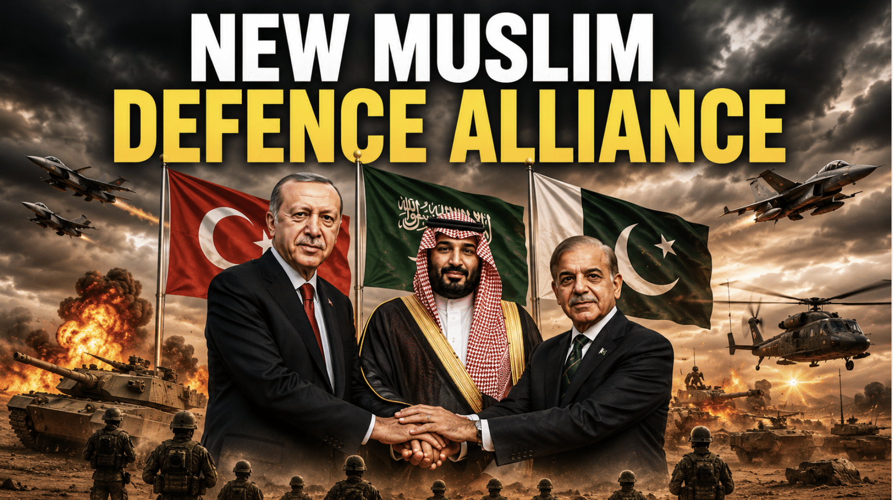 Turkey, Saudi Arabia and Pakistan sign defence pact