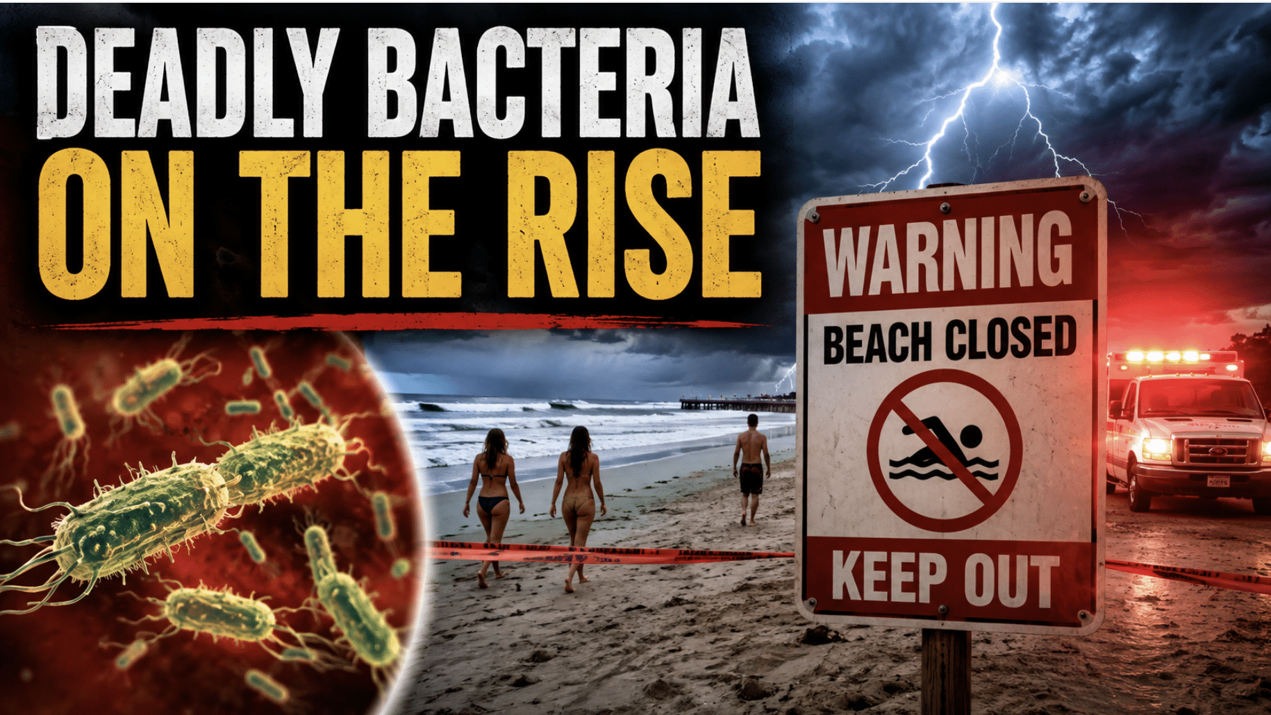 Beachgoers warned after deadly ‘flesh-eating’ bacteria kills 5 in Louisiana