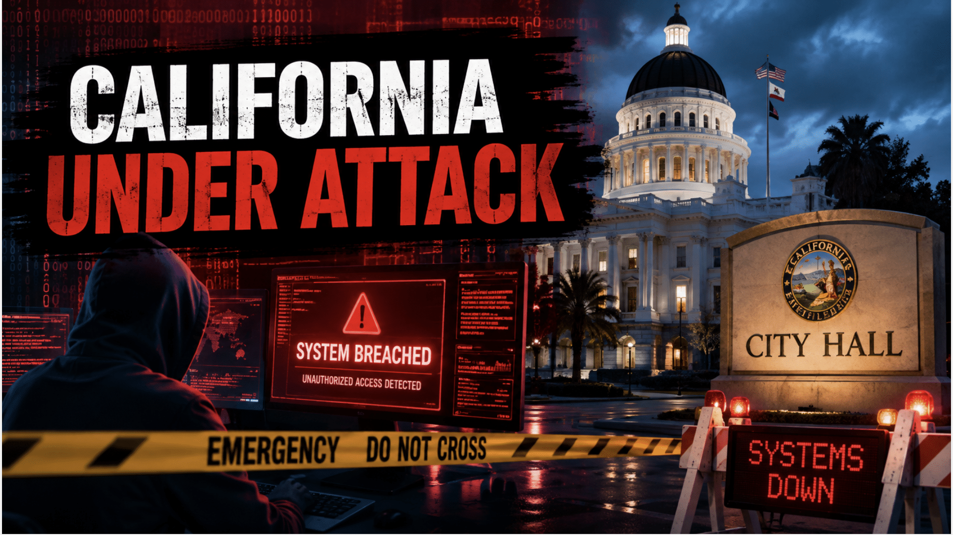 California city declares a ‘state of emergency’ after cyberattack on computer systems