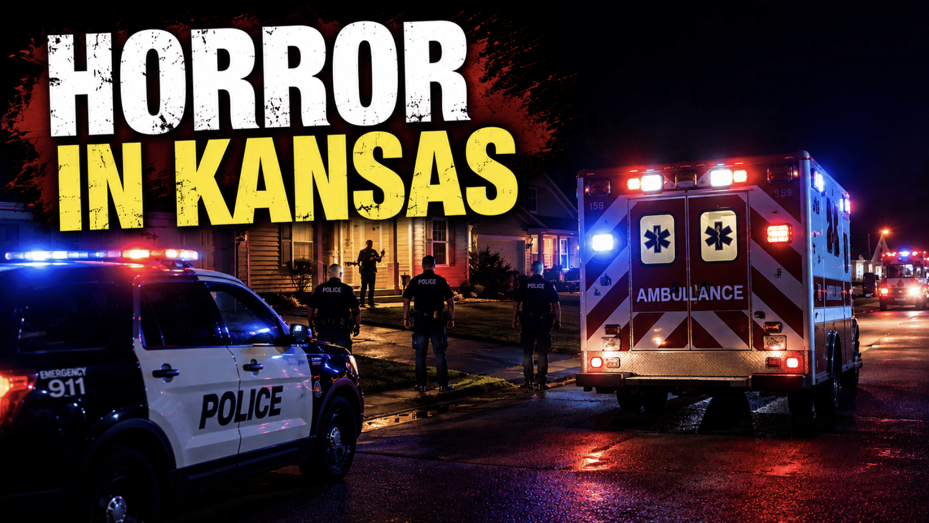 Father kills his four kids and their mother before turning gun on himself in family home