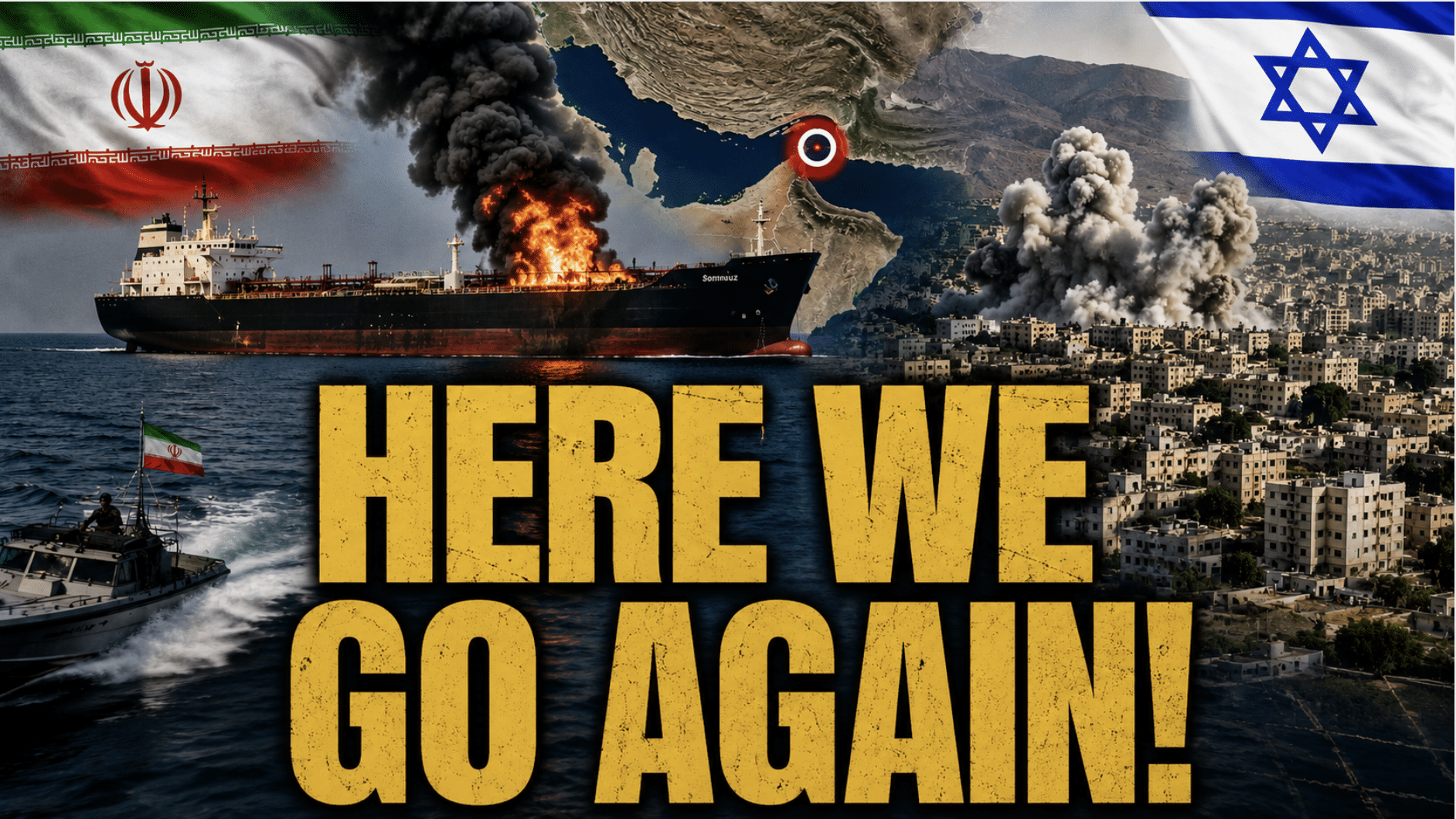 Iran strikes another ship in Strait of Hormuz as Israel steps up Lebanon attacks