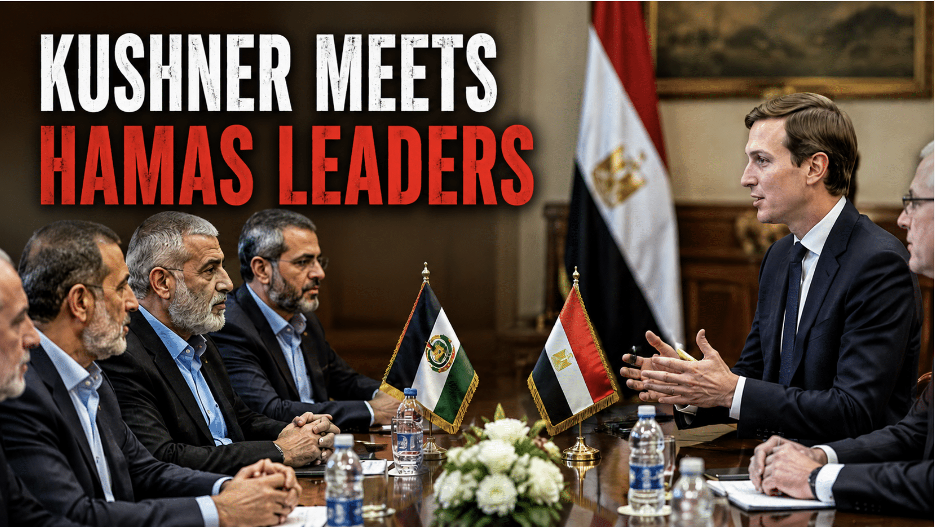 Kushner meets Hamas leaders in Egypt