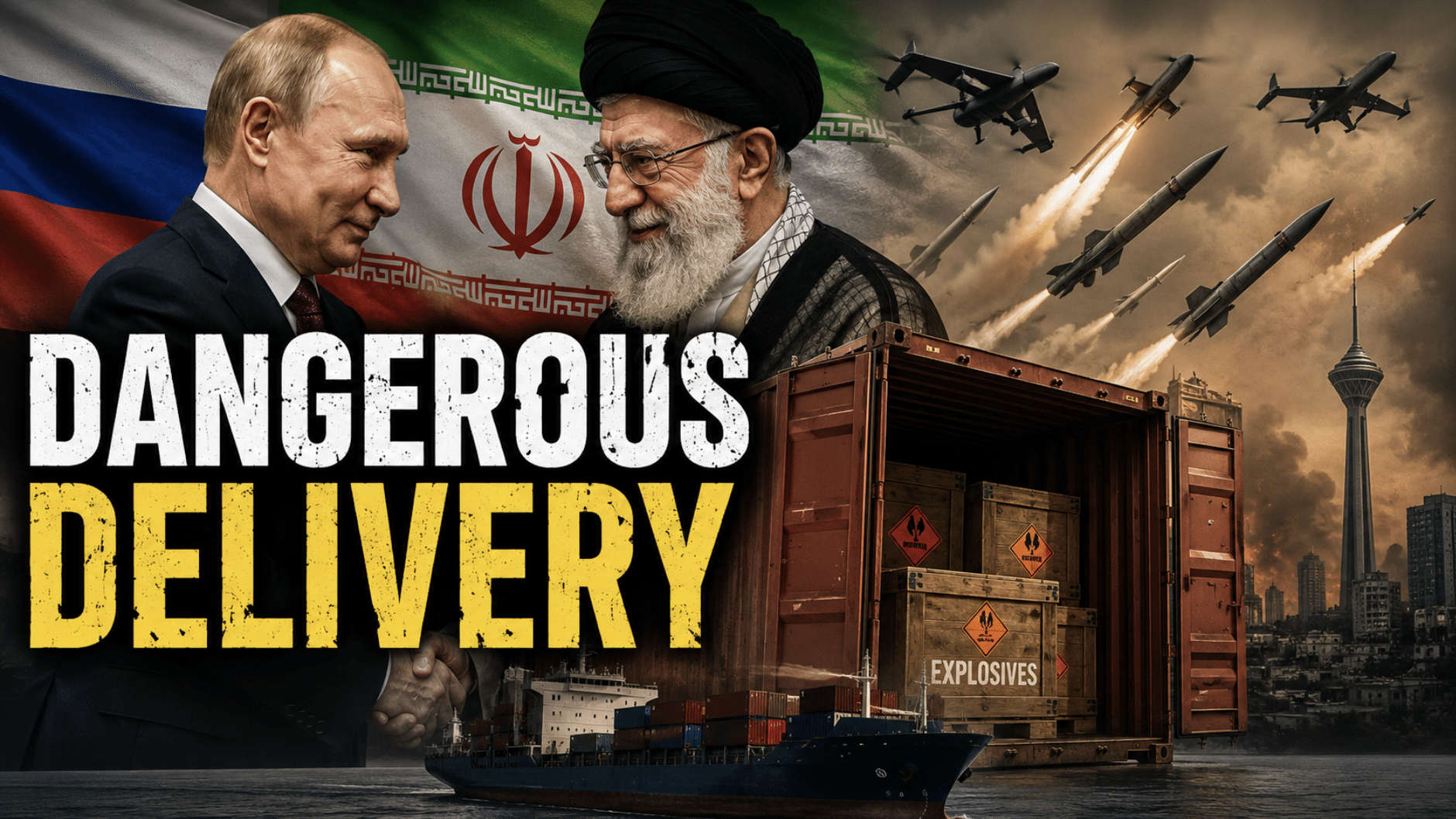 Russia is shipping explosives to Iran to bolster its missile and drone arsenal in U.S. war