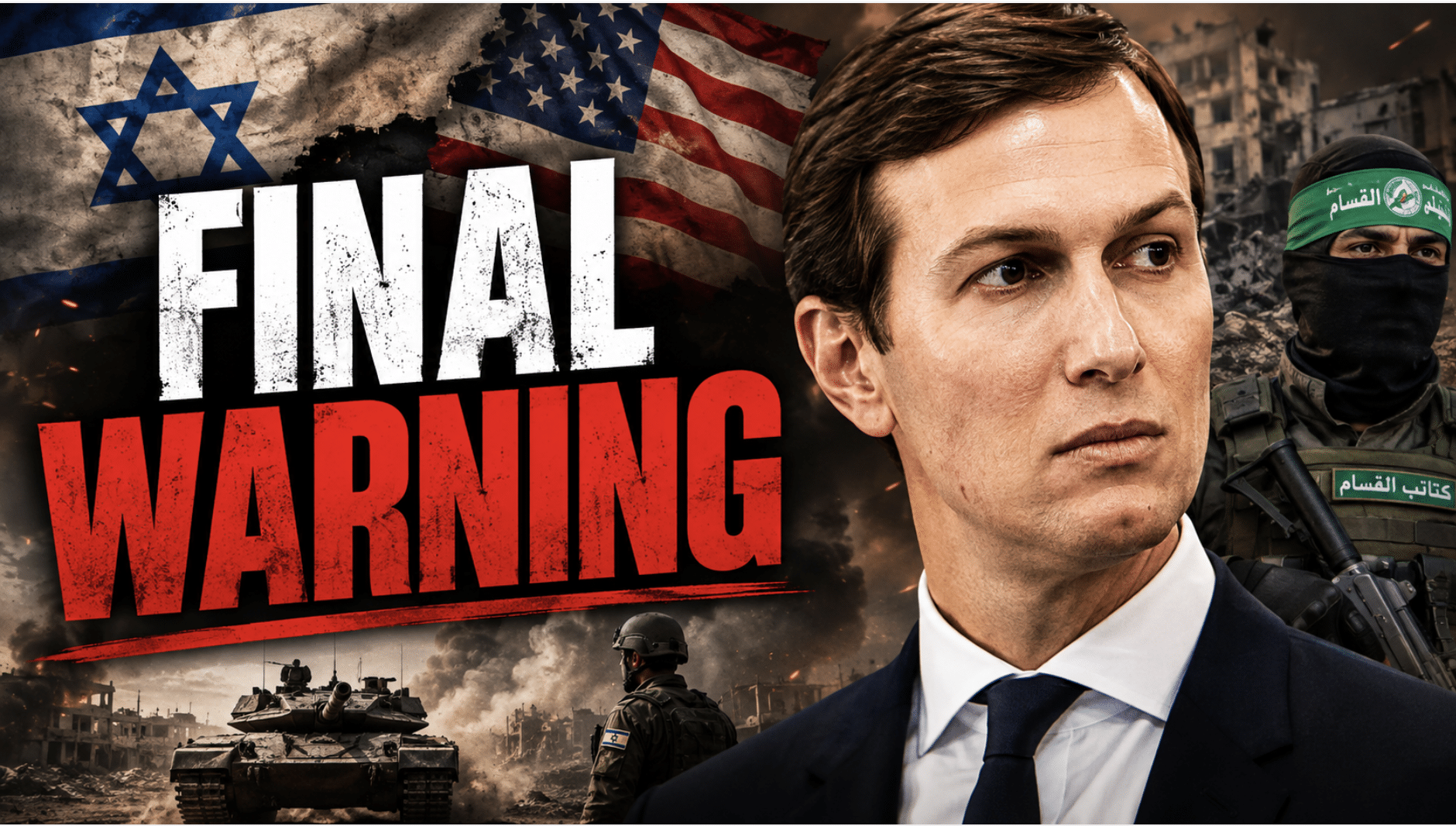 Kushner Gives Hamas Stark Ultimatum: Disarm Or Israel Gets US Backing To ‘Finish The Job’