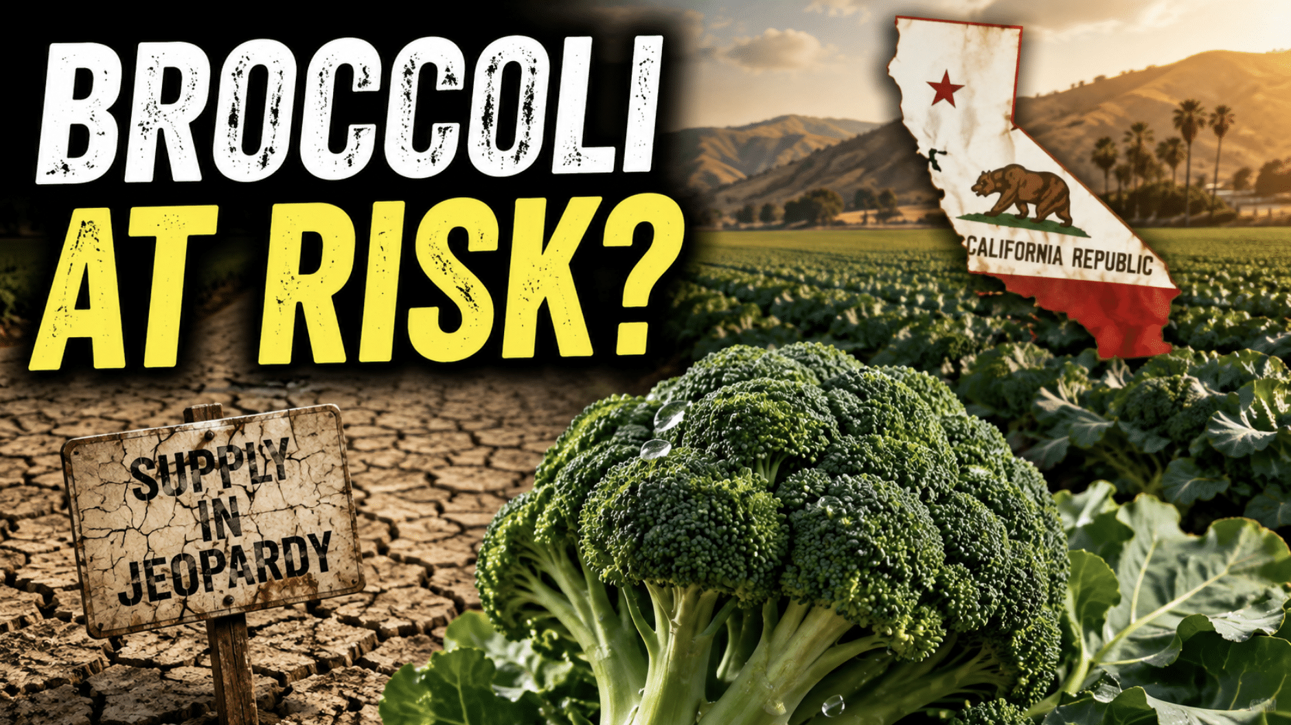 America’s Broccoli supply could take hit as California faces major supply vulnerability