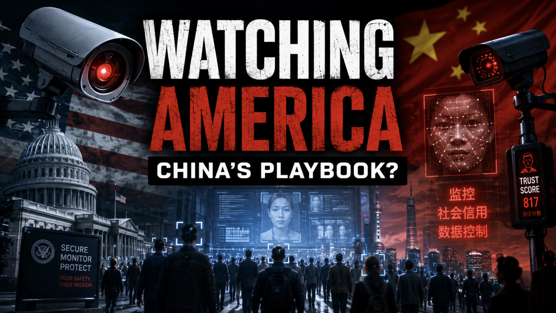 America Is Building a Surveillance State And China Is The Template
