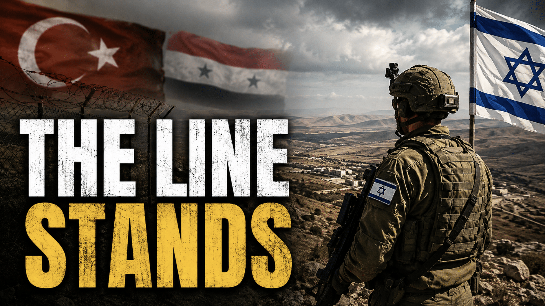 Israel warns Turkey and Syria from top of Golan Heights “We will not move”