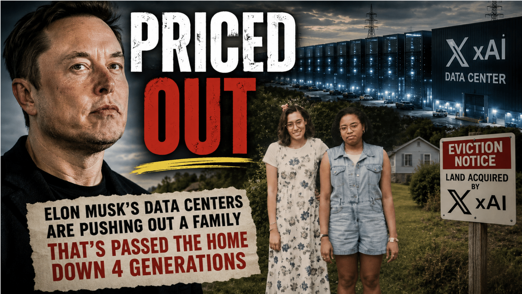 Elon Musk’s data centers are pushing out a family that’s owned land since “before people of color were allowed to”
