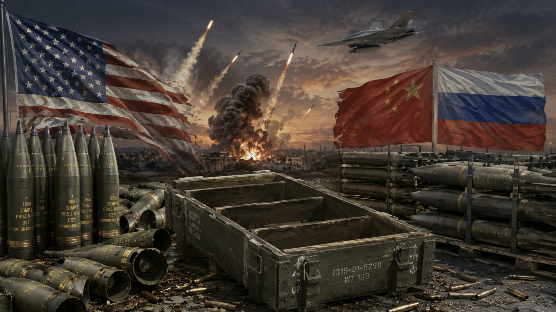 Drain on U.S. Munitions From Iran War Raises Fears Over Ability to Deter China, and Russia