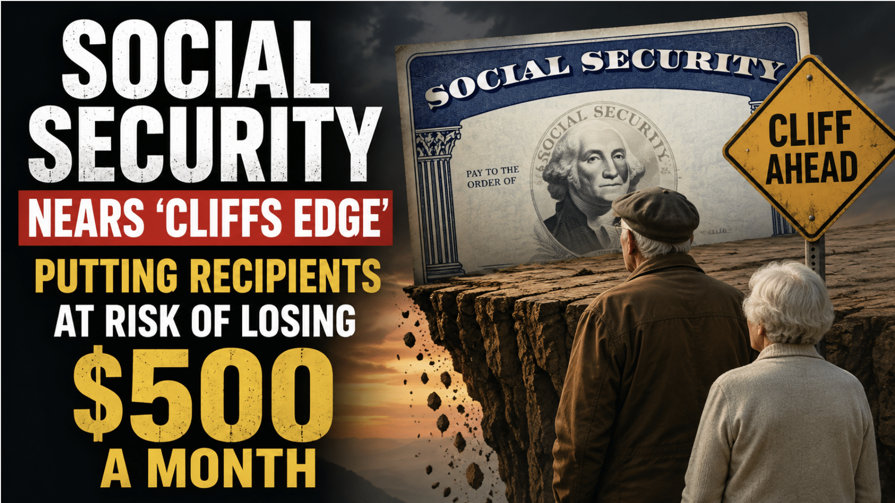 Social Security nears ‘cliffs edge’ — putting recipients at risk of losing $500 a month