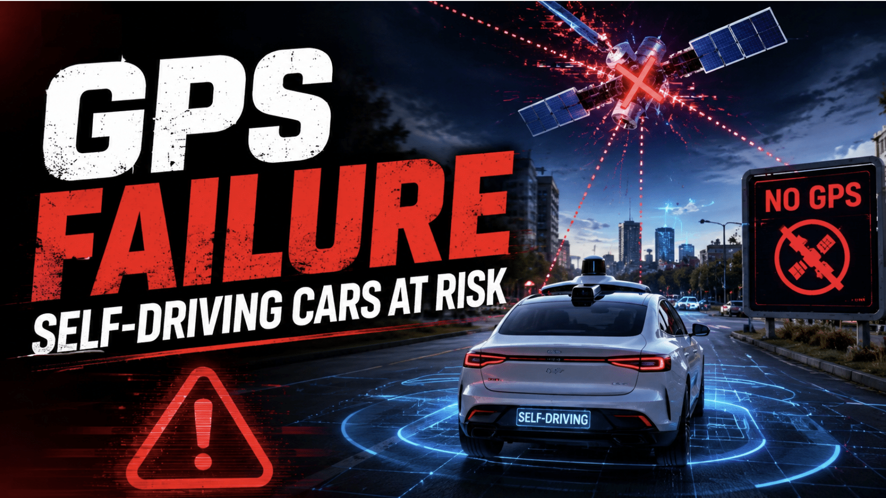GPS Readings Suddenly Veer Off by 33 Feet, Enough to Crash Self-Driving Cars