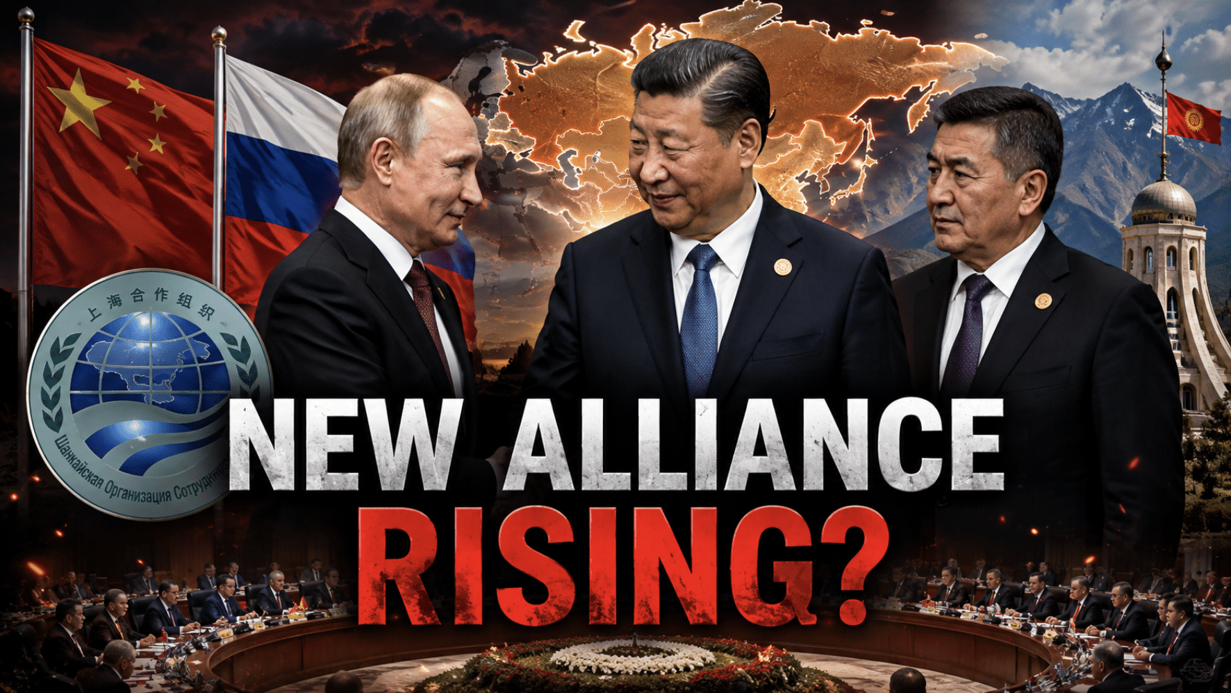 Putin, and Xi Hold Talks In Kyrgyzstan
