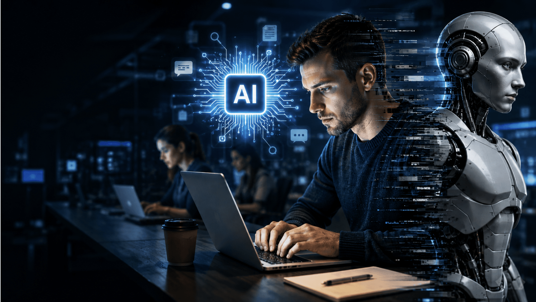 Alarming Study Reveals Using AI Is Turning Humans More Robotic