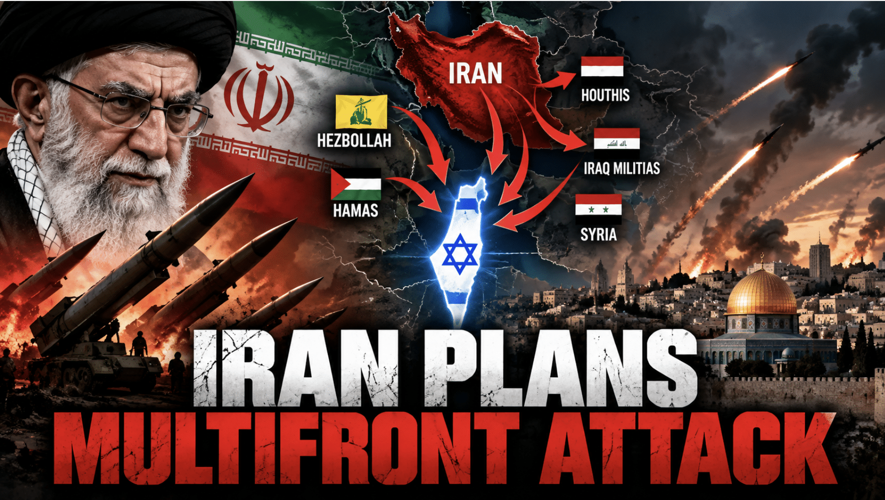 Iran is planning coordinated multifront attack against Israel