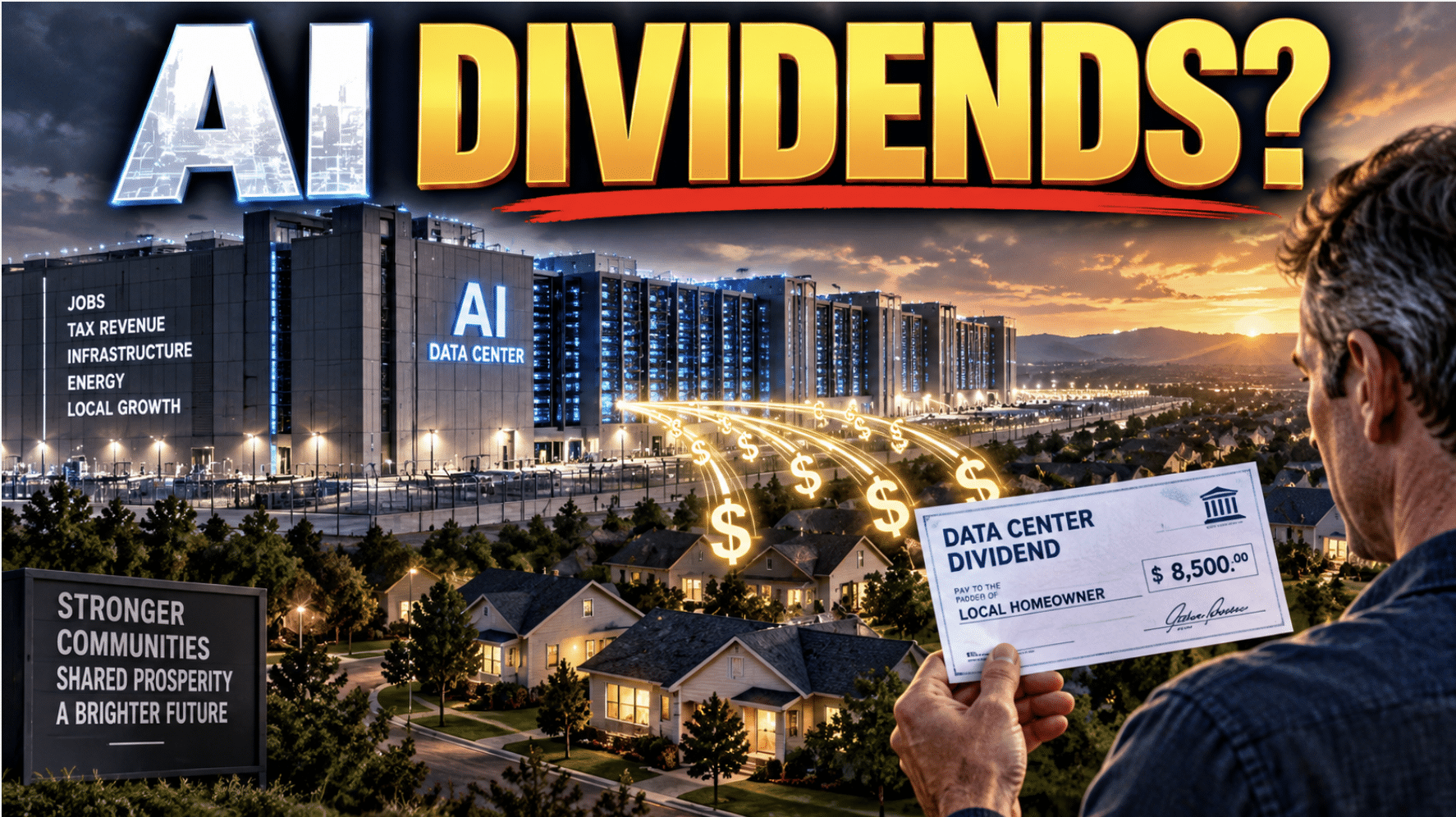 Technology hubs are wanting to pay homeowners ‘data center dividends’ to convince them to embrace Data Centers