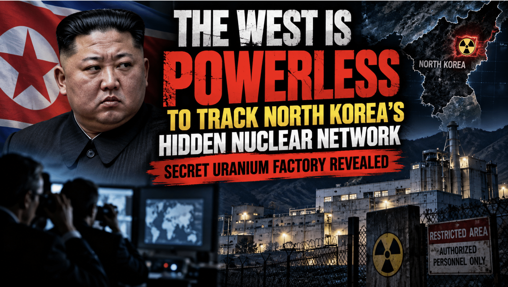 New report reveals the West is powerless to track North Korea’s hidden nuclear network as secret uranium factory revealed