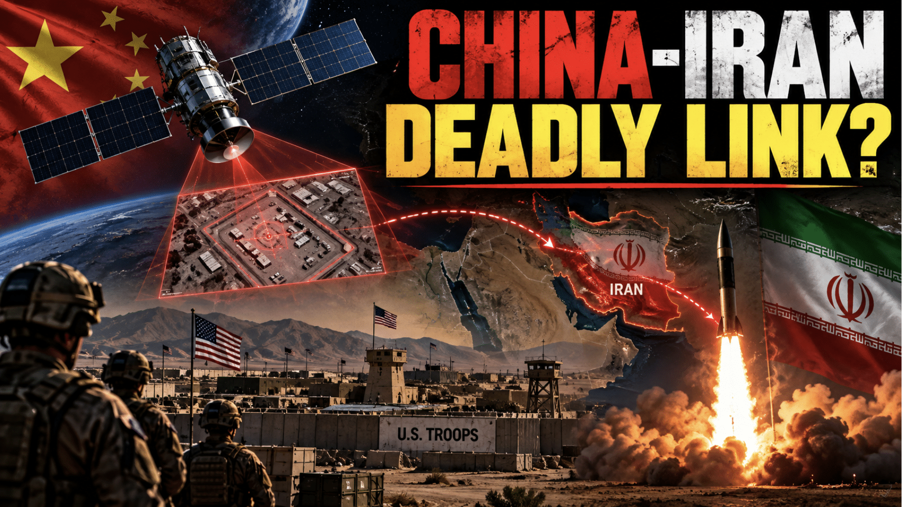 Chinese Satellite Imagery Was Used For Iranian Strike That Killed Three Troops