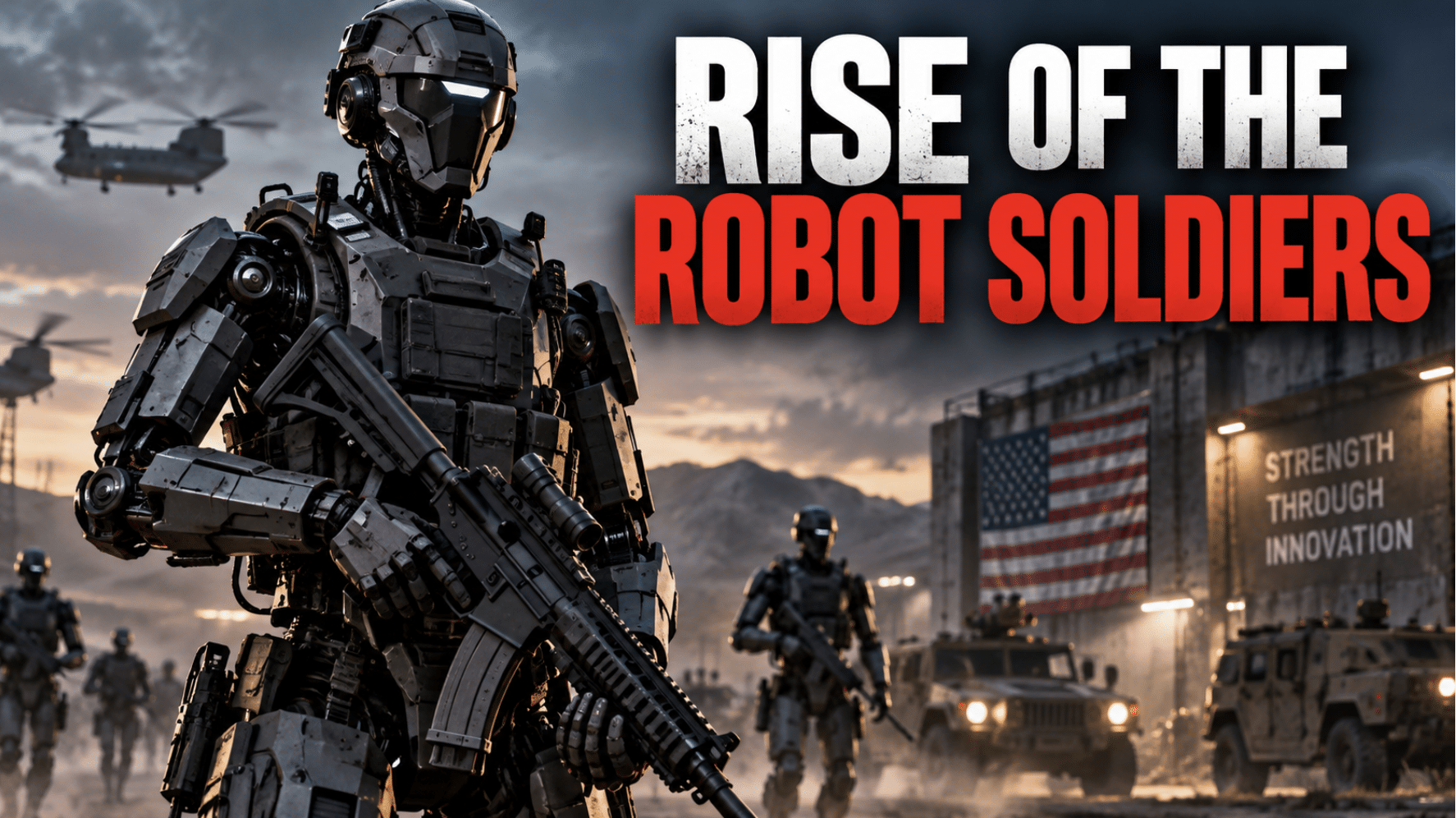 Forget Robot Workers, This Company Wants to Build Soldiers