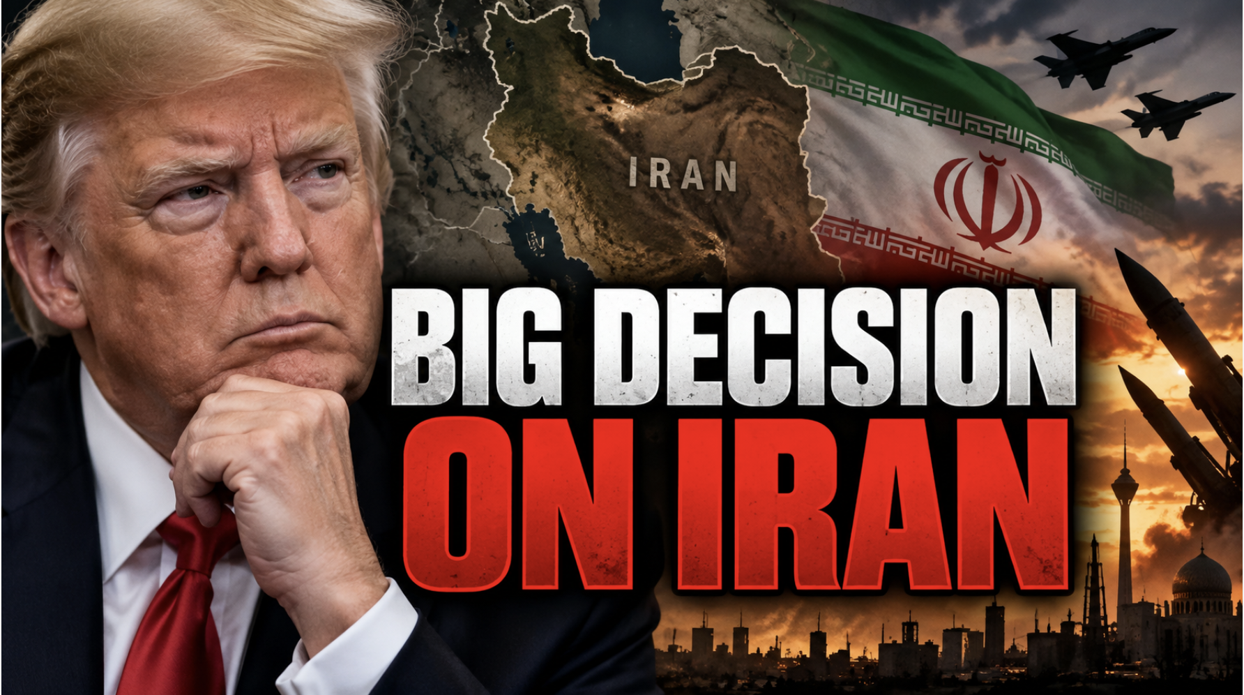 Trump says he has ‘big decision coming up’ on Iran war