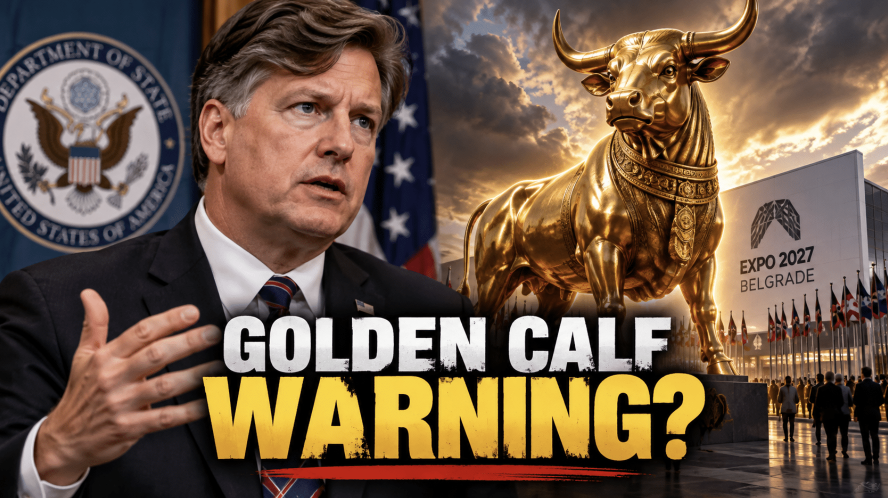 Trump official voices concern about exhibition statue resembling ‘golden calf’ in Exodus