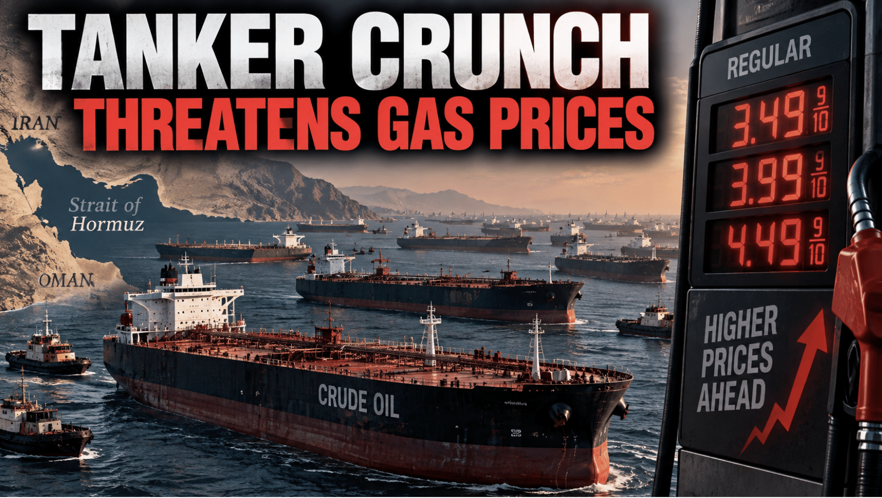 Shortage of Oil Tankers Is Threatening to Keep Gas Prices High