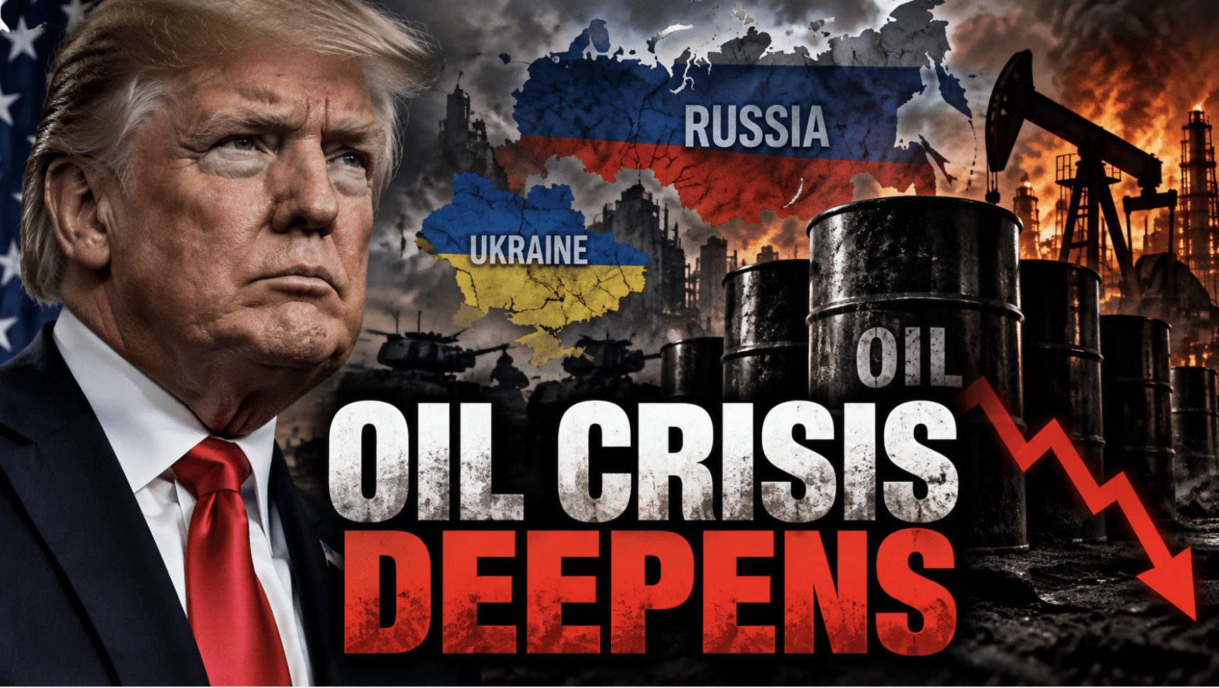 Trump declares OIL CRISIS and that Russia has ‘lost control’ of its diesel industry