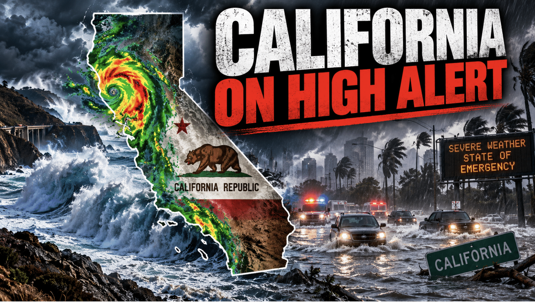 State of emergency declared for all of California ahead of strong El Niño forecast
